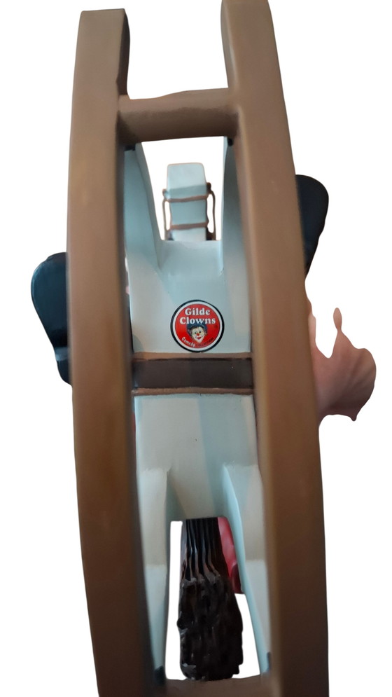 Image 1 of Guild clown on rocking horse