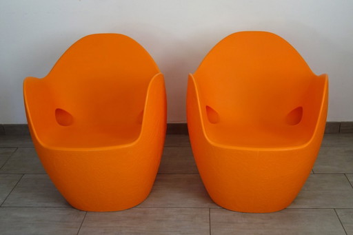 2 Sessel "O-Nest" Von Tord Boontje Für Moroso, Italien