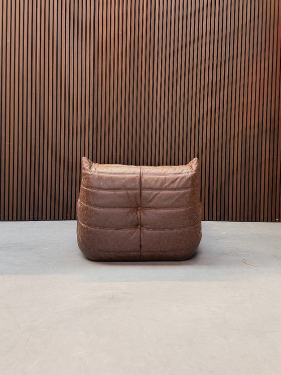 Image 1 of Togo Lounge Chair - One-seater Natural Leather Mocha