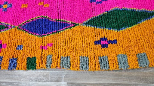 Handcrafted Berber rug in wool, 260/80cm – vloerkleden en tapijten (photo 2 of 10)