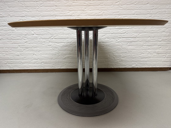 Image 1 of Leolux Trias Tafel 120 cm Kersenhout