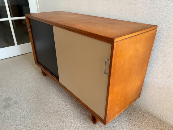 Image 1 of Pastoe DB51 berken cabinet, design Cees Braakman 1951