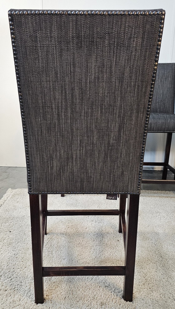 Image 1 of Set of 5 Eric Kuster 'Binc' Bar Stools – Metropolitan Luxury – Kitchen Island Height