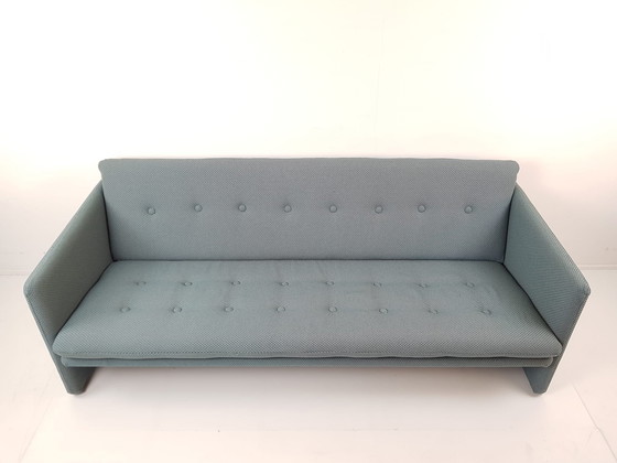Image 1 of Divano Artifort, Ploegstof, grigio-blu screziato, nuovo