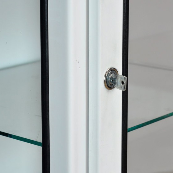 Vintage medische kast, jaren 70 – Vitrinekasten, Glas, Metaal (photo 7 of 9)