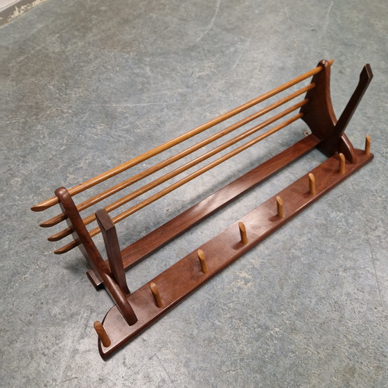 Image 1 of Appendiabiti danese vintage in teak degli anni '60