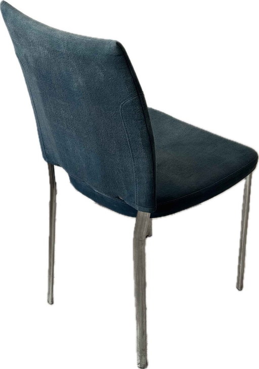 Set italiano di 6 sedie vintage originali di Effezeta, Italia