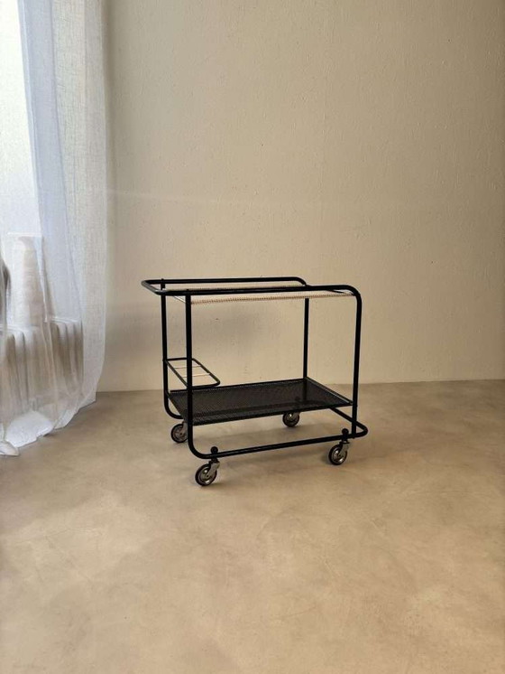 Image 1 of Chariot à thé Pilastro par Tjerk Reijenga, 1960