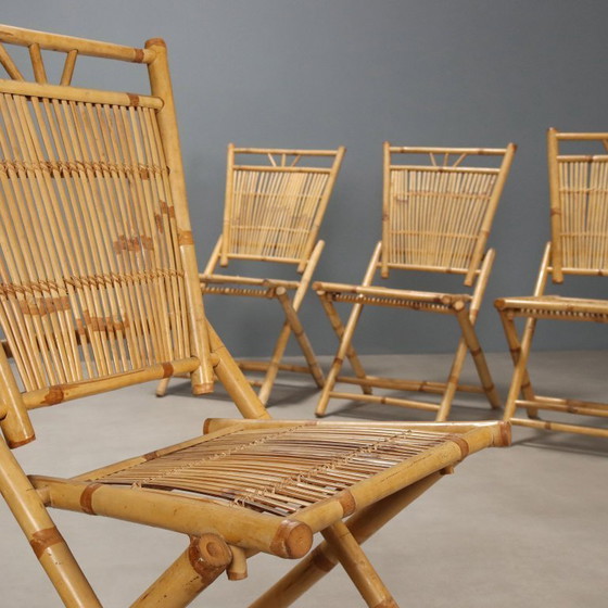Image 1 of Bamboo Chairs from the 1960s