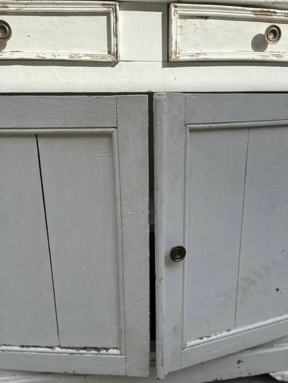Pariser Buffet aus Massivholz Eiche – Aufbewahrungsschrank, Vintage (photo 7 of 21)