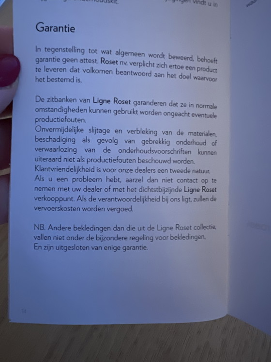 Image 1 of Ligne Roset Togo (set), almond alcantara