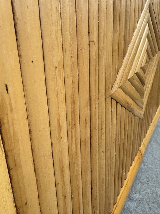 Vintage Bamboe Salontafel – Rattan, Bamboo (photo 7 of 11)