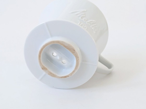 Image 1 of 1970s Melitta 102 Porcelain Coffee Filter | Pour Over Dripper, Made in Germany