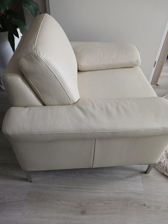 Musterring Poltrona in Pelle – Poltrone, Leather, Chrome (photo 3 of 11)