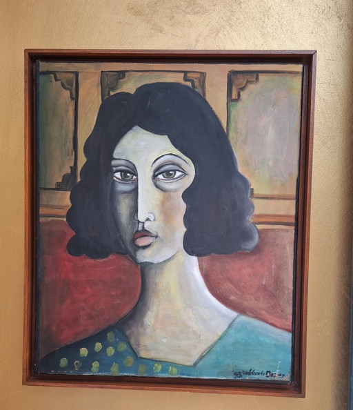 Porträts Leinwandrahmen Waldrada Enzea