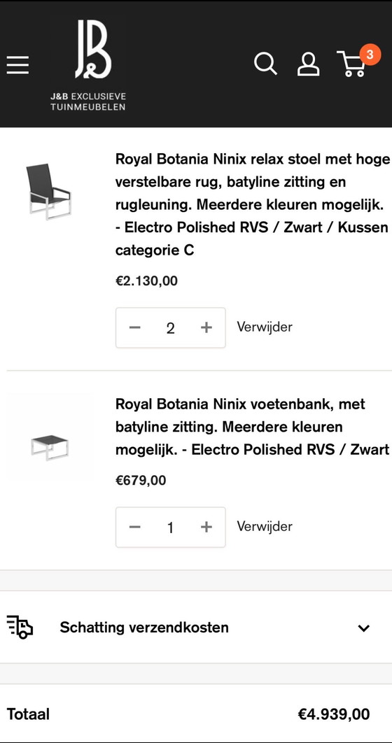 Image 1 of Royal Botania ninix relax