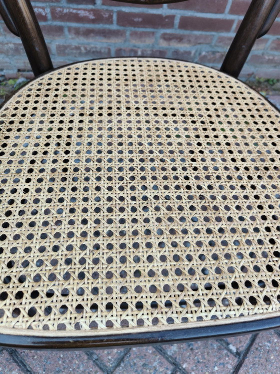 Set di 4 poltrone originali Thonet 215 RF in legno curvato – Design vintage – Sedie da pranzo, Wood (photo 5 of 8)