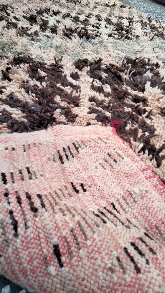 Image 1 of Hand-knotted Berber wool rug 275x150cm