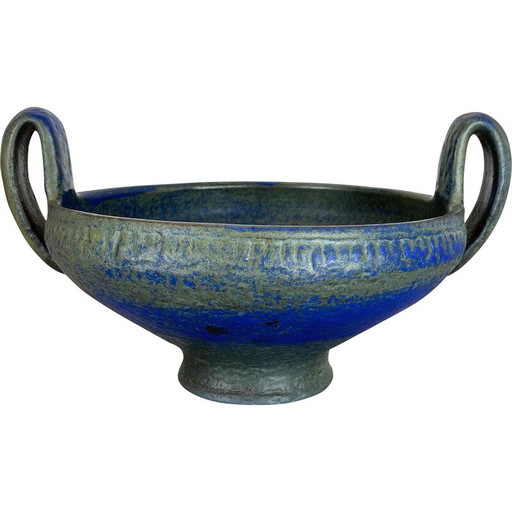 Vintage keramische kom "Amphora" voor Karlsruher Majolika, Duitsland 1950
