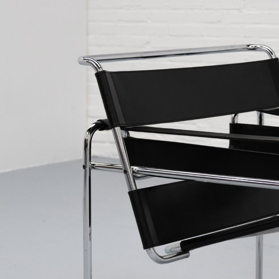 Image 1 of Marcel Breuer Wassily Sillón Knoll Años 80