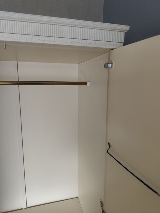 Vintage full 60s bedroom, Metal, Wood, Creme (photo 4 of 15)