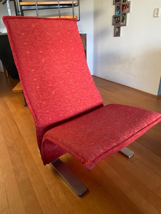 Artifort Concorde Armchair – fauteuils, rvs, Textile