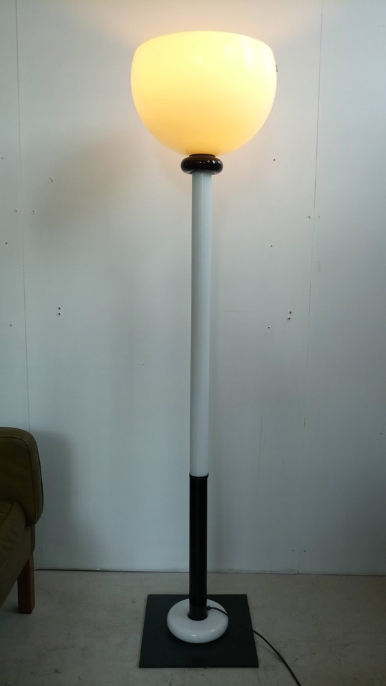 Image 1 of Rare glass floor lamp by Venini in Memphis style