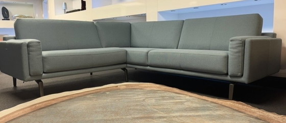 Image 1 of Leolux Bellice Hoekbank Ploegwol Nieuw €13000