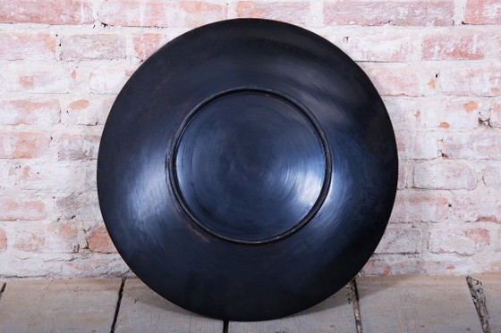 Original Asiatischer Teller, Lackiertes Holz, Gut Erhaltener Zustand, China, 1920er Jahre – Dekorative Objekte (photo 6 of 7)