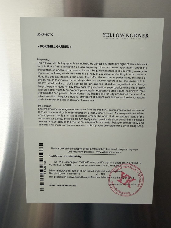 Kornhill Garden – YellowKorner, Fotografie, Paper, Aluminium (photo 5 of 6)