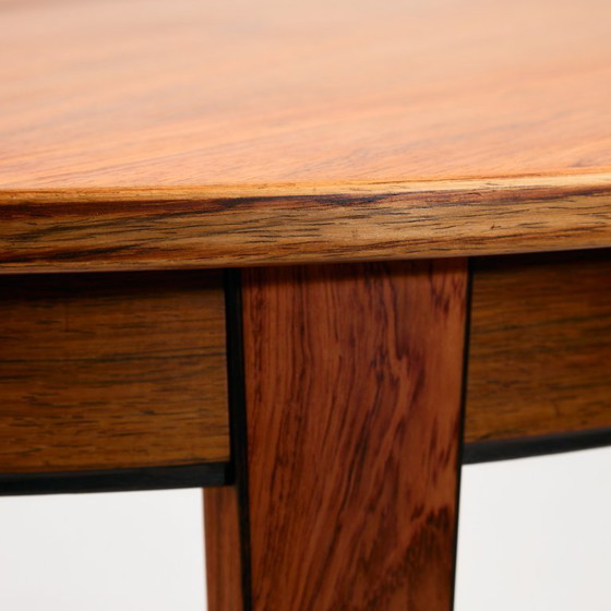 Image 1 of MK10436 Model 55 restored rosewood dining table by Gunni Omann for Omann Jun