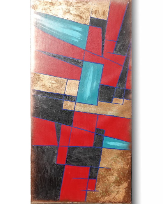 Astratto A1378 - Grande Dipinto Originale – Dipinti e disegni, Canvas (photo 10 of 18)
