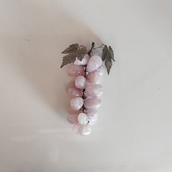Image 1 of RAISINS DÉCORATIFS EN QUARTZ ROSE