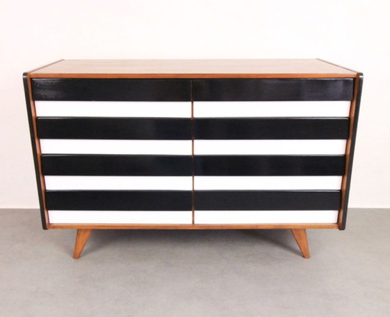 Image 1 of Chest of drawers U-450 Black&White by Jiří Jiroutek, 60s