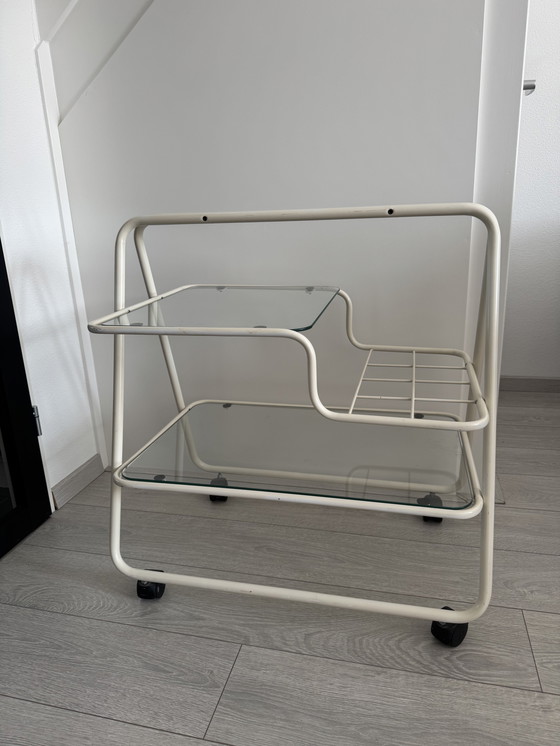 Image 1 of Vintage jaren 70 bar cart