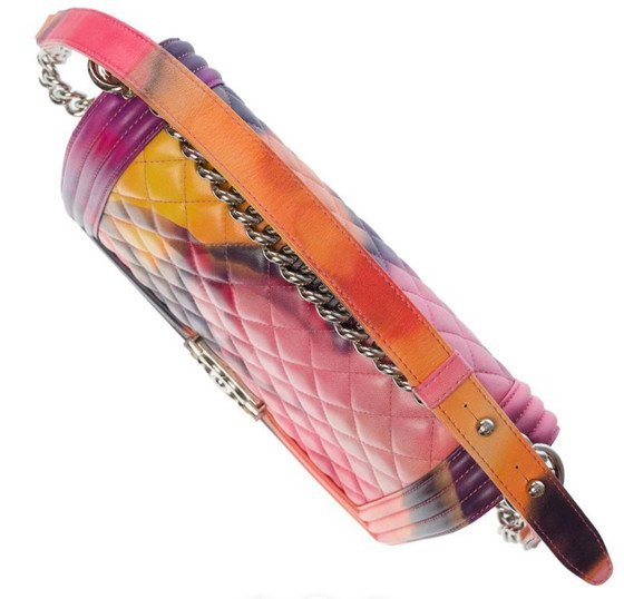 Image 1 of Borsa CHANEL Ragazzo in pelle Multicolor - 101355