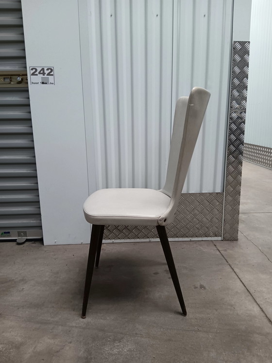 Image 1 of Complete vintage dedisgn eetkamer set.