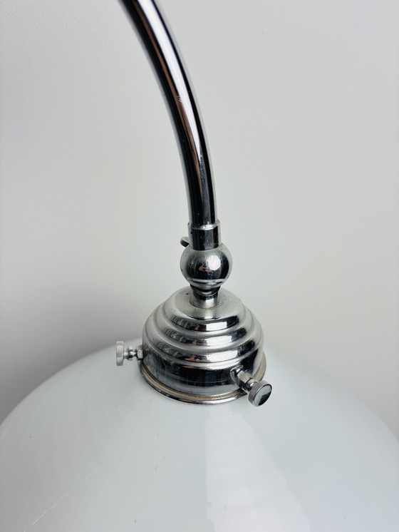 Image 1 of Lámpara de pie cromada Art Déco/de mediados de siglo, 1960