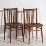 Vintage TON bentwood chairs (c.1960). Set of 2 pieces #13 – Dining chairs (photo 6 of 40)