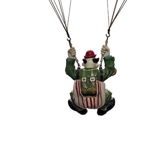 Image 1 of Clown am Fallschirm im Stil von Allan Agohob, 20. Jahrhundert