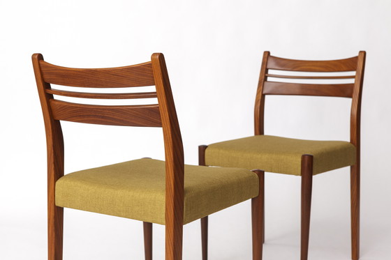 Image 1 of Set of 4 Vintage Teak Dining Chairs by Habeo, Germany – 1960s Mid-Century Modern