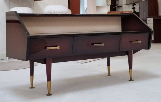 Image 1 of Mid Century lowboard