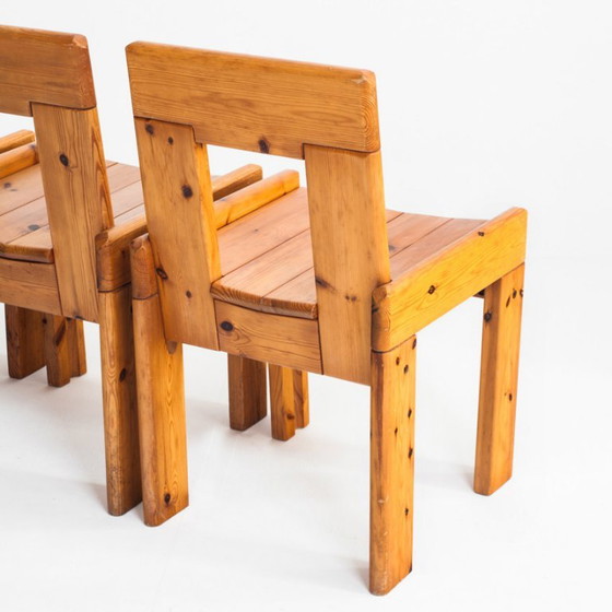 Chaises vintage en pin. Conçues par Silvio Coppola pour Fratelli. – Fratelli Montina (photo 10 of 16)