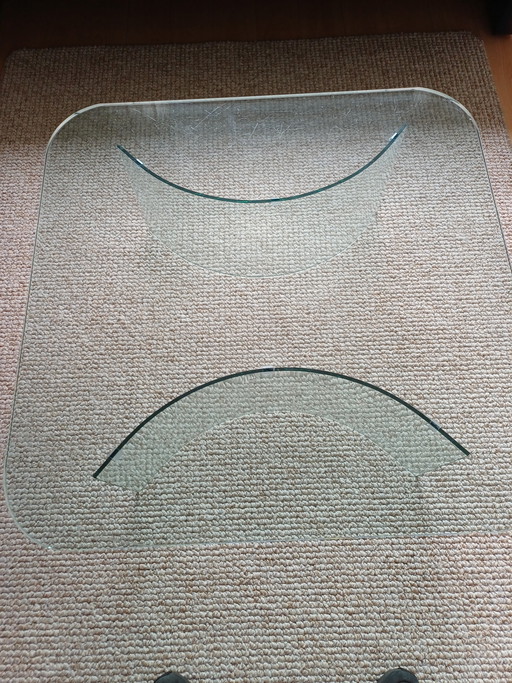 Fiam Glas-Couchtisch