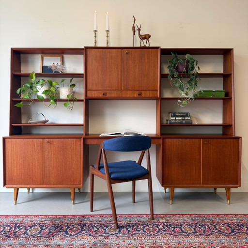 Vintage Wandmeubel, Scandinavisch – wandkast, Wood