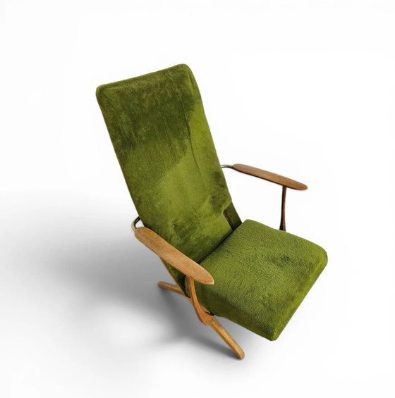 2 x 20e-eeuwse vintage design verstelbare fauteuils (photo 7 of 16)