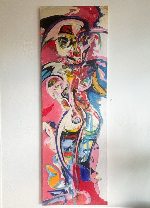 Origineel AAA / AAAFRESH123 schilderij – 150 × 50 cm