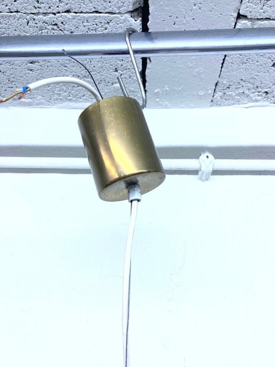 Image 1 of Italiaanse Murano glazen hanglamp, ontworpen door Renato Toso & Roberto Pamio Leucos.