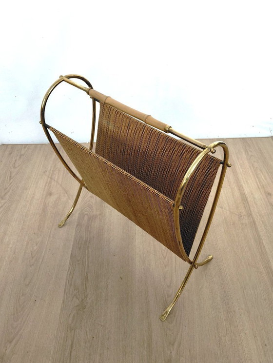 Image 1 of Stylish fifties magazine stand