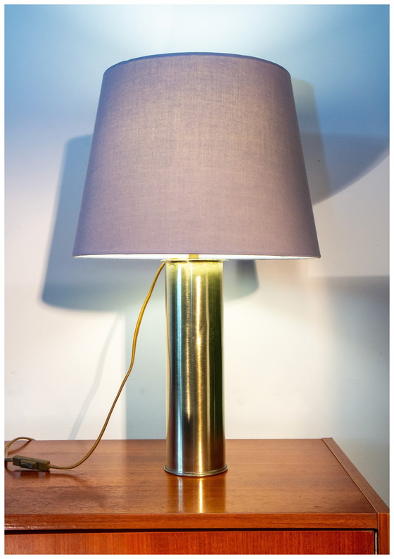 Image 1 of Lampe en Laiton, Douille d'Obus, 1920